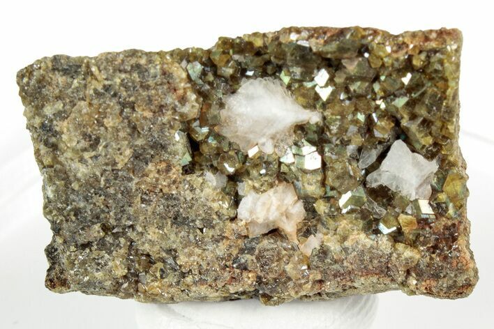 Iridescent, Rainbow Andradite Garnets - Norway #342326